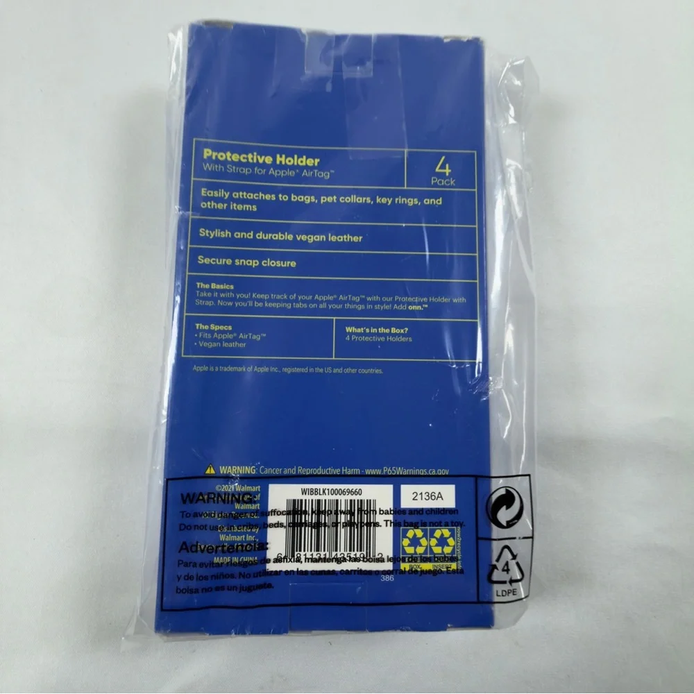 Onn Protective Holder for Apple AirTag